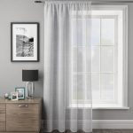 Angel White Slot Top Single Voile Panel White
