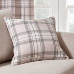 Fyfe Pink and Grey 45cm x 45cm Cushion Pink