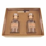 Churchgate Black Pepper and Sandalwood Set of Two Diffusers Brown