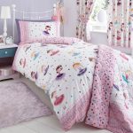 Portfolio Home Kids Club Ballerina Duvet Cover and Pillowcase Set White / Pink