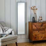 Essentials Full Length Grey Mirror Grey