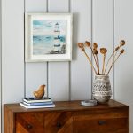 Lighthouse Framed Print White