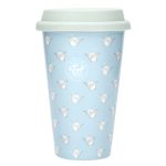 Bulb And Bloom Travel Mug Blue