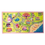 Pink Style Town Rug Multi Coloured