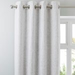Dorma Winchester Grey Eyelet Curtains Grey