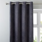 Lamont Blue Eyelet Curtains Blue