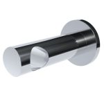 Pack of 2 Chrome Eyelet Bay Pole Brackets Chrome