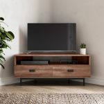 Fulton Corner TV Stand Pine