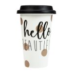 Allure Gold Travel Mug Gold