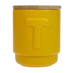 Elements Ochre Tea Canister Ochre