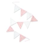 Pretty Little Bunny Bunting Pink