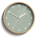 Jones Wood Effect Clock Wood (Natural)