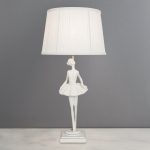 Ballerina Ivory Table Lamp Cream