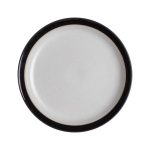 Denby Elements Black Dinner Plate Black