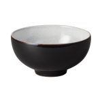Denby Elements Black Rice Bowl Black