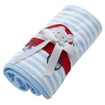 My First Journey Fleece Blanket Blue