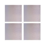 Pack Of Four Iridescent Faux Leather Coasters iridescent