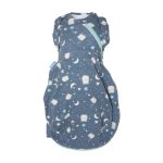 GroSnug Ollie the Owl Hip Healthy Light Weight Swaddle Grey