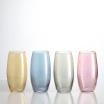 Pack Of Four Lustre Assorted Hiball 550ml Glasses NA