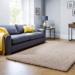 Bertie Shaggy Rug Natural