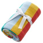 My First Journey Knitted Blanket Blue