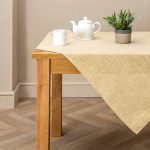 Vermont Ochre Tablecloth Ochre