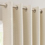Ella Natural Eyelet Curtains Natural
