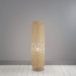 Juba Cream Laser Cut Floor Lamp Cream