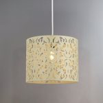 Juba Cream Laser Cut Pendant Cream