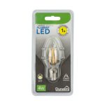 Dimmable 4W LED Filament Candle Bulb White