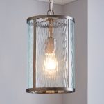 Lannister Glass Pendant Fitting Clear