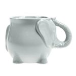 Elephant Novelty Grey Mug Grey