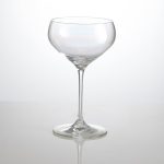 Pack Of Two Lustre Champagne Saucers Clear, lustre