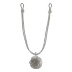 Pom Pom Grey Tieback Grey