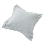 Luna Oxford Duck Egg And Oatmeal Seat Pad Duck Egg