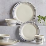 Royal Doulton 16pc Blue Dinner Set White, Blue