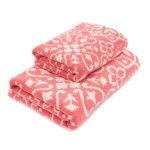 Alma Coral Towel Coral