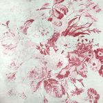 Cabbages & Roses Constance Raspberry Fabric Raspberry
