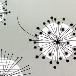 MissPrint Dandelion French Grey Fabric French Grey