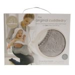 Cuddledry Hands Free Grey Star Baby Bath Towel Grey