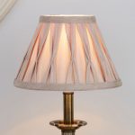 Valerie Pinch Pleat Grey 20cm Shade Grey