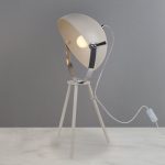Fallon Flash Light Table Lamp Cream