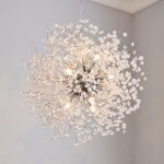 Supernova Sputnik 9 Light Fitting Silver