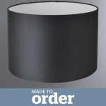 Made To Order 40cm Drum Shade Royalty Graphite