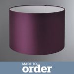 Made To Order 30cm Drum Shade Royalty Plum