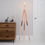 5A Fifth Avenue Hughes Copper Floor Lamp Copper (Brown)