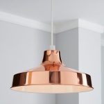 Oversized Galley Copper Easy Fit Pendant Copper (Brown)