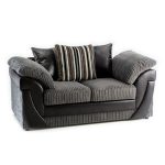 Lush Scatter Back 2 Seater Sofa Grey