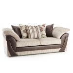 Lush Scatter Back 3 Seater Sofa Beige