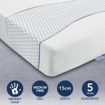 Sareer Matrah Cool Blue Memory Foam Mattress White